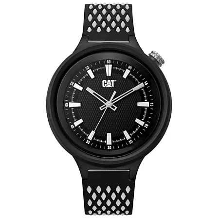 ΡΟΛΟΙ CATERPILLAR LL11121112 CATERPILLAR Diamond Mesh Two Tone Silicone Strap