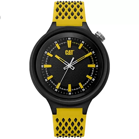 ΡΟΛΟΙ CATERPILLAR LL11127117 CATERPILLAR Diamond Mesh Two Tone Silicone Strap