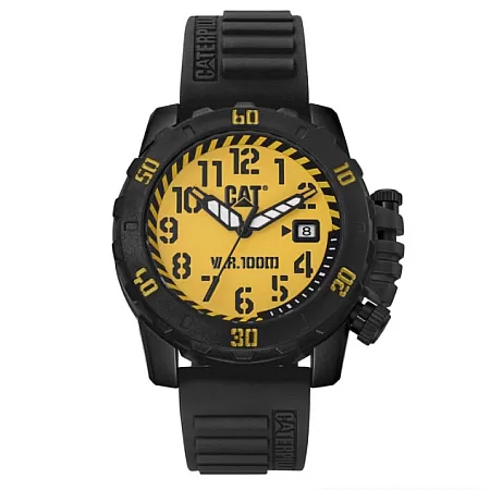 ΡΟΛΟΙ CATERPILLAR LK11121711 CATERPILLAR Barricade Black Silicone Strap