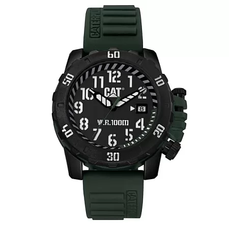 ΡΟΛΟΙ CATERPILLAR LK13123113 CATERPILLAR Barricade Green Silicone Strap