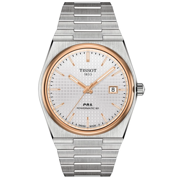 ΡΟΛΟΙ TISSOT  T1374072103100 PRX 40 205 Powermatic 80 Stainless Steel Bracelet