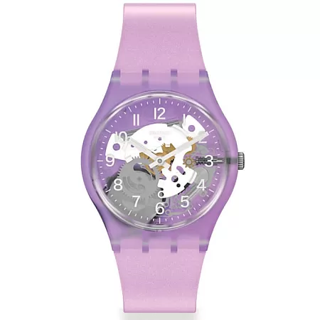ΡΟΛΟΙ SWATCH GV136  SWATCH Gents Tramanto Viola Silicone Strap