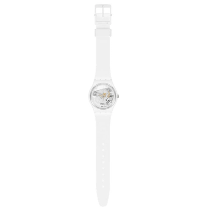 ΡΟΛΟΙ SWATCH SO31W102 SWATCH Spot Time White Plastic Strap