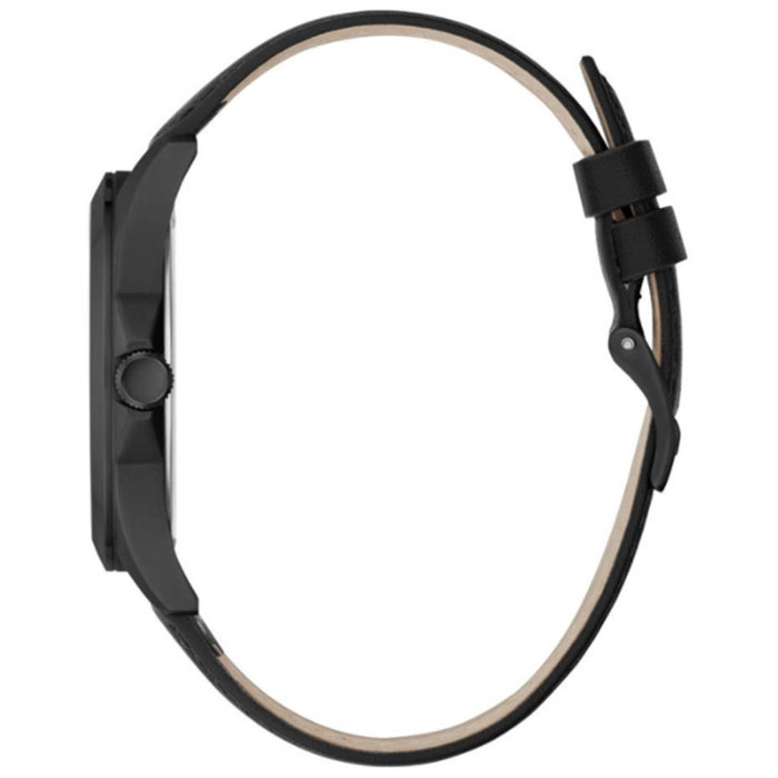 ΡΟΛΟΙ GUESS  GW0251G2 GUESS Deck Black Leather Strap