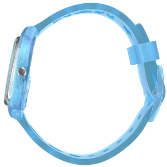 ΡΟΛΟΙ SWATCH GZ353 SWATCH Love From A to Z Light Blue Silicone Strap