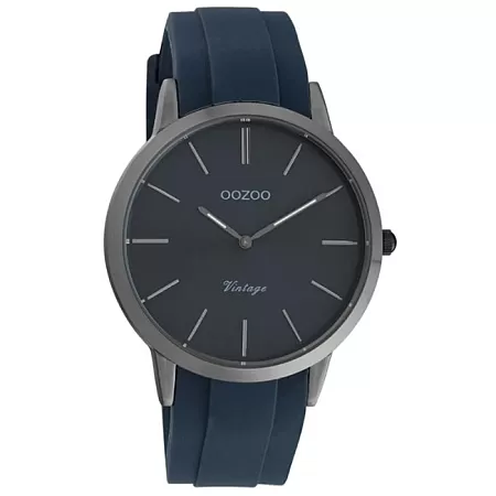 ΡΟΛΟΙ OOZOO C20171 OOZOO Vintage Blue Rubber Strap