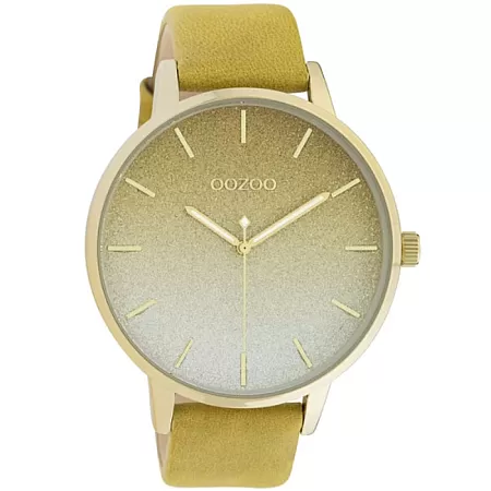 ΡΟΛΟΙ OOZOO C10833 OOZOO Timepieces Yellow Leather Strap