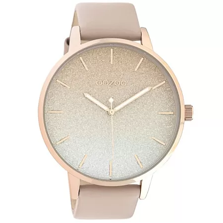 ΡΟΛΟΙ OOZOO C10831 OOZOO Timepieces Pink Leather Strap