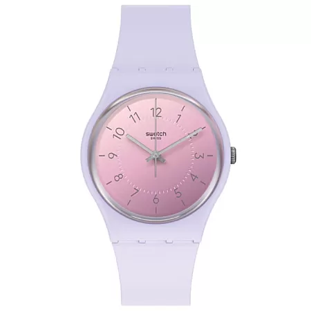 ΡΟΛΟΙ SWATCH SO28V100 SWATCH Gents Comfy Boost Lilac Bio-Sourced Material Strap