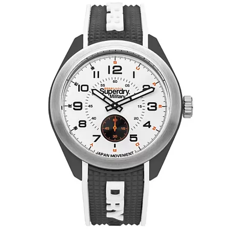 ΡΟΛΟΙ SUPERDRY  SYG214B SUPERDRY Navigator Military Two Tone Silicone Strap