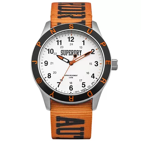 ΡΟΛΟΙ SUPERDRY   SYG186O SUPERDRY Yokohama Ranger Orange Synthetic Strap
