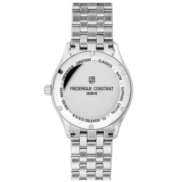 ΡΟΛΟΙ FREDERIQUE CONSTANT FC-303NN5B6B FREDERIQUE CONSTANT Classic Automatic Silver Stainless Steel Bracelet