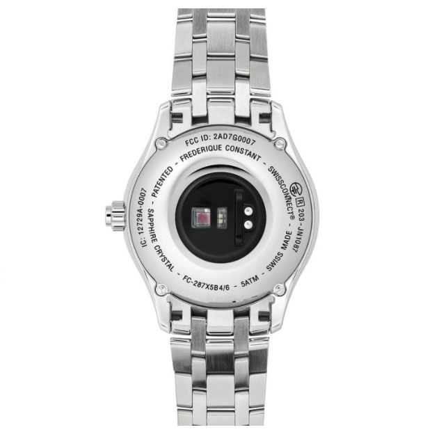 ΡΟΛΟΙ FREDERIQUE CONSTANT FC-287CS5B6B FREDERIQUE CONSTANT Smartwatch Silver Stainless Steel Bracelet