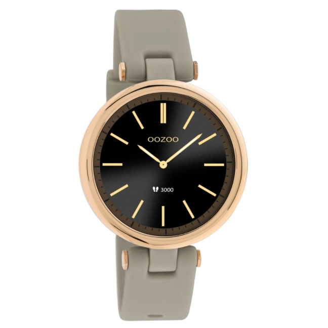 ΡΟΛΟΙ OOZOO Q00402 OOZOO Smartwatch Grey Rubber Strap