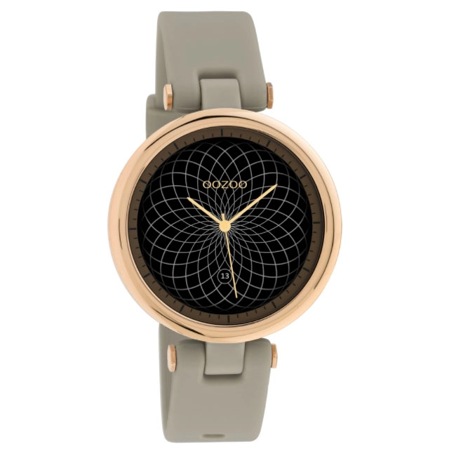 ΡΟΛΟΙ OOZOO Q00402 OOZOO Smartwatch Grey Rubber Strap