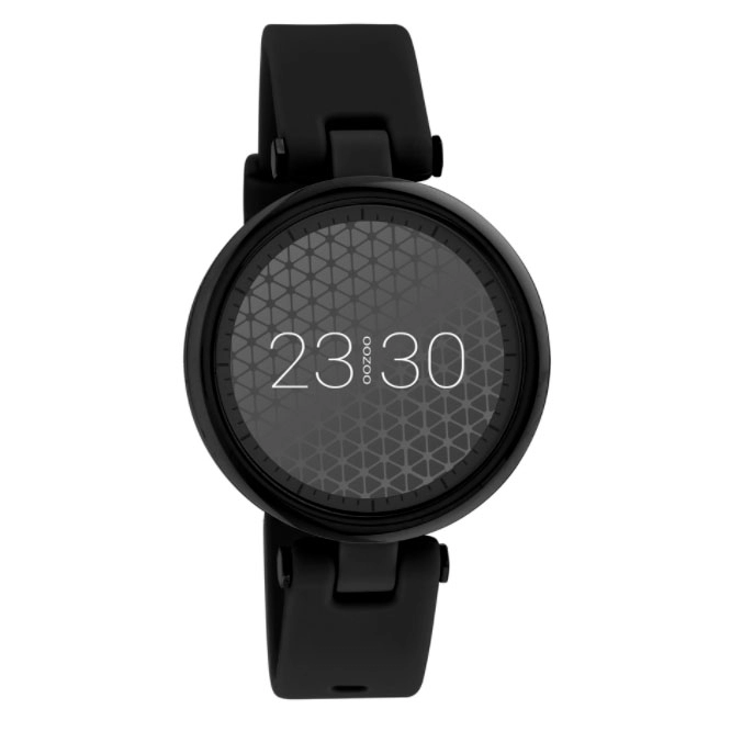 ΡΟΛΟΙ OOZOO Q00407 OOZOO Smartwatch Black Rubber Strap