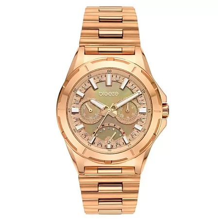 ΡΟΛΟΙ BREEZE 212271.6 BREEZE Elysian Swarovski Rose Gold Stainless Steel Bracelet