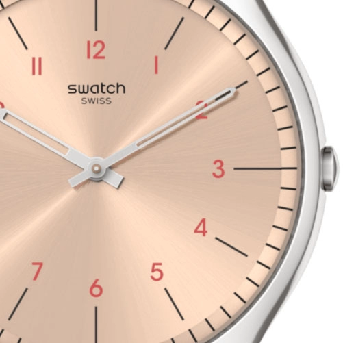 ΡΟΛΟΙ SWATCH  SS07S118 SWATCH Smart Stitch Black Leather Strap