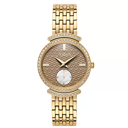 ΡΟΛΟΙ VOGUE  611142 VOGUE Saint Tropez Gold Stainless Steel Bracelet