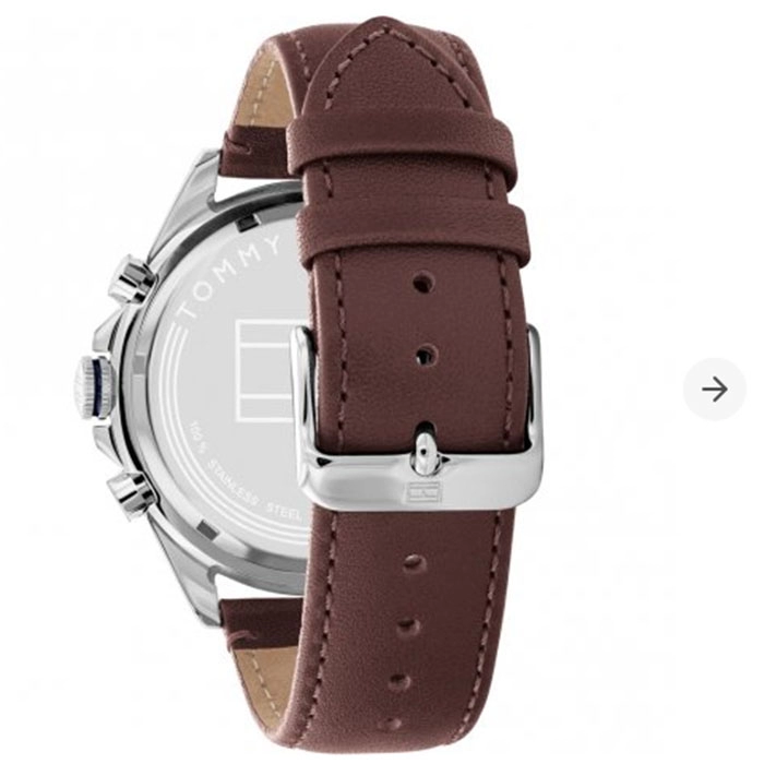 ΡΟΛΟΙ TOMMY HILFIGER 1791965 Tommy HILFIGER Owen Brown Leather Strap