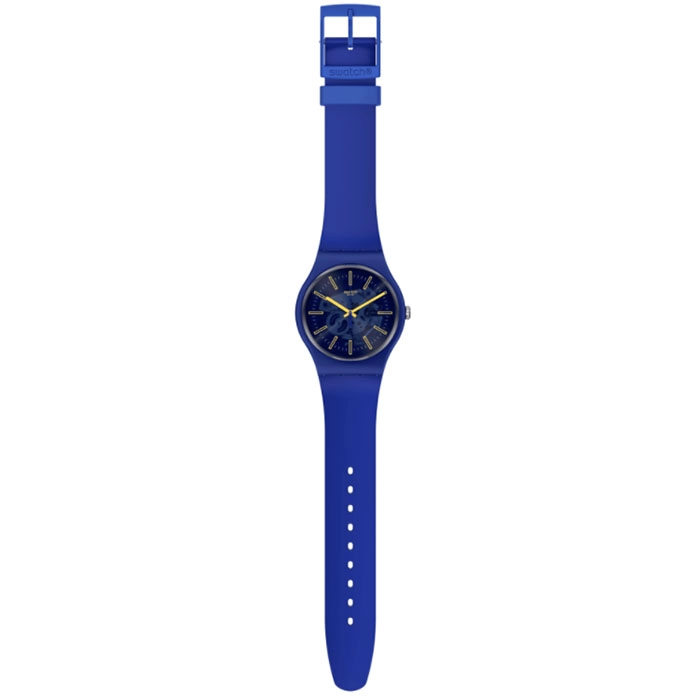 ΡΟΛΟΙ SWATCH SO29N101 SWATCH Sunbrush Sky Blue Silicone Strap