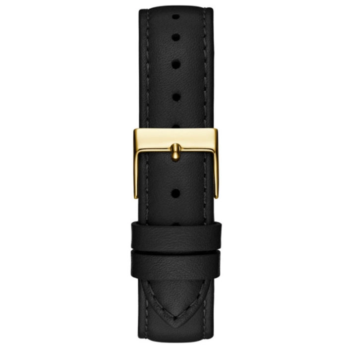 ΡΟΛΟΙ GUESS  GW0357L1 GUESS Luna Black Leather Strap