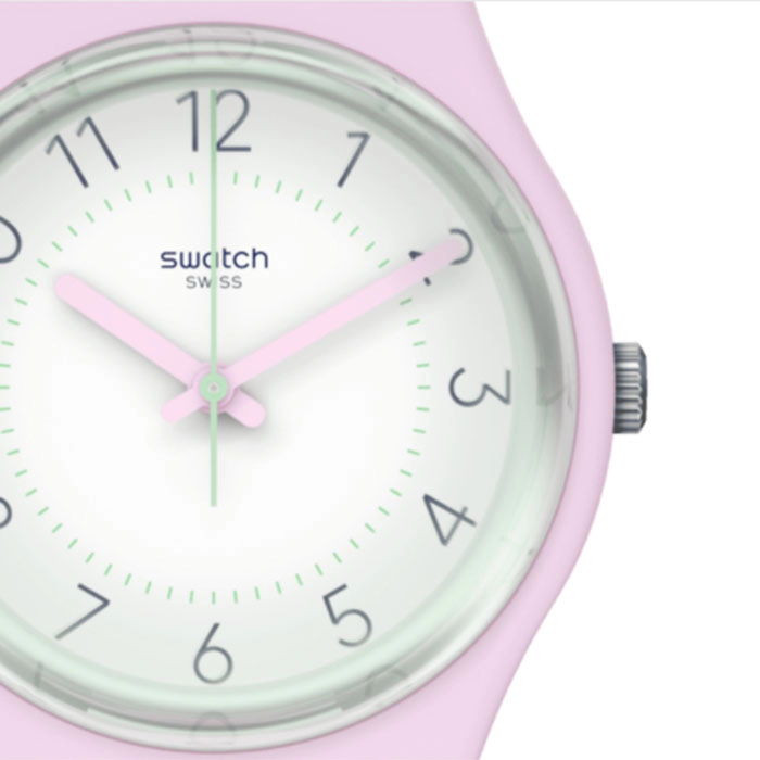 ΡΟΛΟΙ SWATCH  GP175  SWATCH Morning Shades Rose Silicone Strap