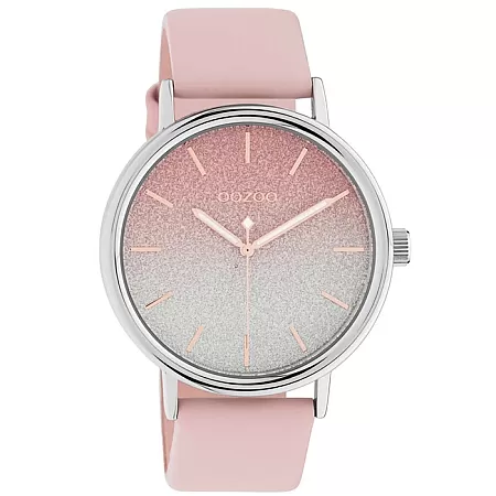 ΡΟΛΟΙ OOZOO  C10936 OOZOO Timepieces Pink Leather Strap