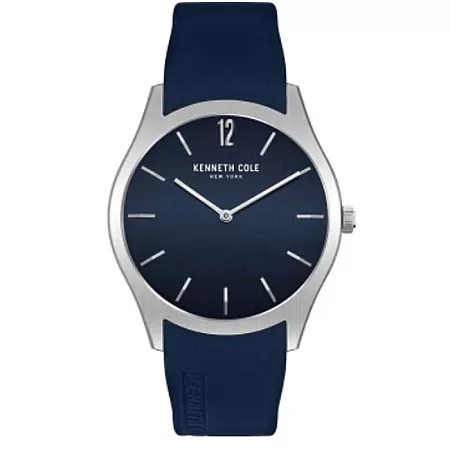 Ρολόι KENNETH COLE  KCWGM2122602 KENNETH COLE Modern Classic Blue Silicone Strap