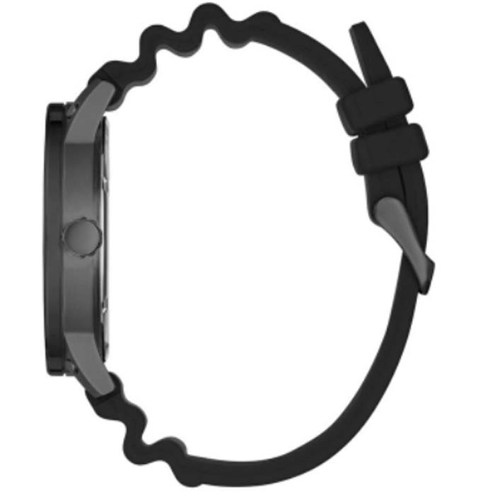 ΡΟΛΟΙ GUESS  GW0420G3 GUESS Mens Black Rubber Strap