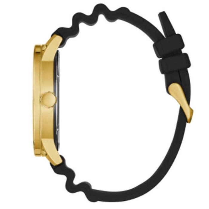 ΡΟΛΟΙ GUESS  GW0420G2 GUESS Mens Black Rubber Strap