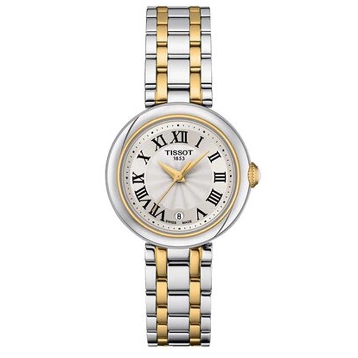 ΡΟΛΟΙ TISSOT  T1260102201300 TISSOT T-Lady Belissima Two Tone Stainless Steel Bracelet