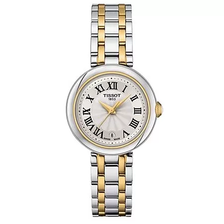 ΡΟΛΟΙ TISSOT  T1260102201300 TISSOT T-Lady Belissima Two Tone Stainless Steel Bracelet