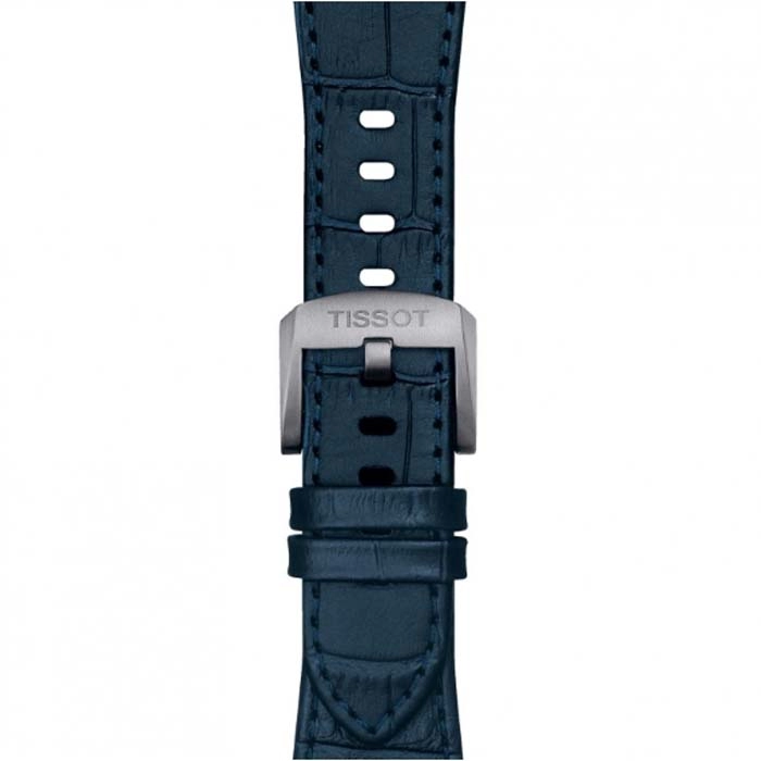 ΡΟΛΟΙ TISSOT  T1374071604100  PRX 40 205  Powermatic 80 Blue Leather Strap