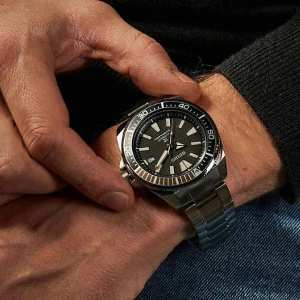 ΡΟΛΟΙ SEIKO SRPF03K1 SEIKO Prospex Divers Automatic Silver Stainless Steel Bracelet