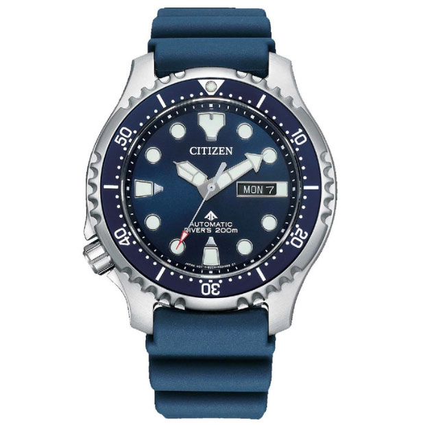 ΡΟΛΟΙ CITIZEN   NY0141-10L CITIZEN Promaster Automatic Divers Blue Rubber Strap