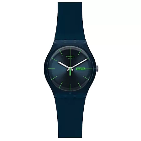 ΡΟΛΟΙ SWATCH  SUON700 SWATCH Blue Rebel Blue Rubber Strap