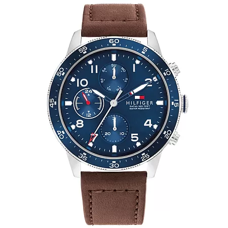 ΡΟΛΟΙ TOMMY HILFIGER 1791946 Tommy HILFIGER Casual Brown Leather Strap