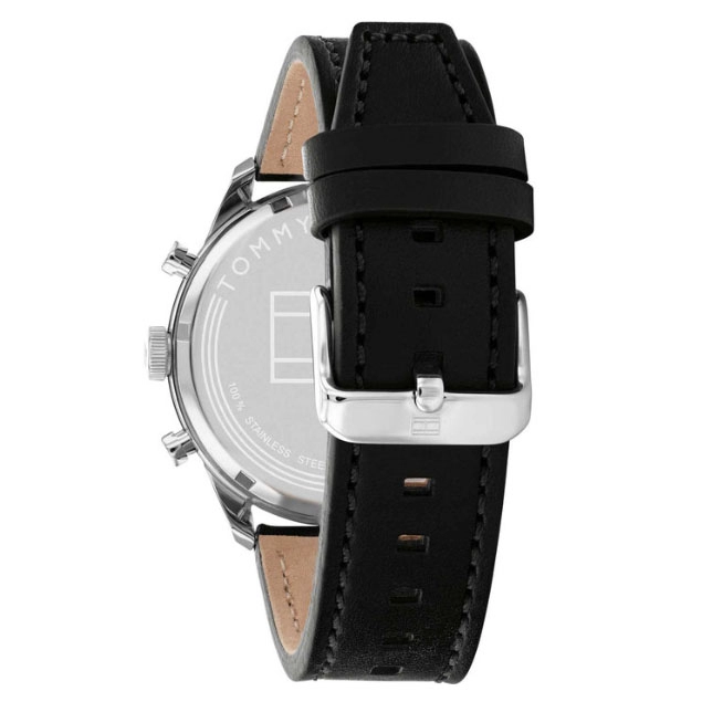 ΡΟΛΟΙ TOMMY HILFIGER 1791941 Tommy HILFIGER Casual Black Leather Strap