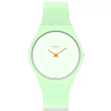 ΡΟΛΟΙ SWATCH  SS09G101 SWATCH Caricia Verde Green Silicone Strap