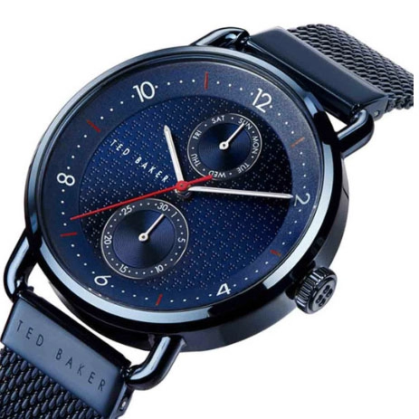 ΡΟΛΟΙ TED BAKER BKPBXF007 TED BAKER Brixam Blue Stainless Steel Bracelet