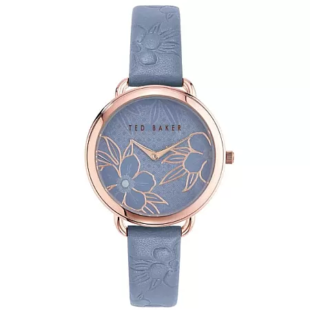 ΡΟΛΟΙ TED BAKER BKPHTS006 TED BAKER Hetttie Light Blue Leather Strap