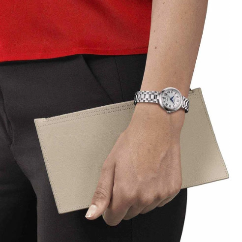 ΡΟΛΟΙ TISSOT  T1262071101300 TISSOT T-Lady Bellissima Automatic Silver Stainless Steel Bracelet