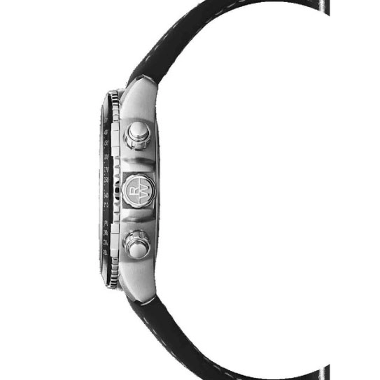 Ρολόι RAYMOND WEIL 8570-SR2-05207 RAYMOND WEIL Tango Automatic Chronograph Black Rubber Strap