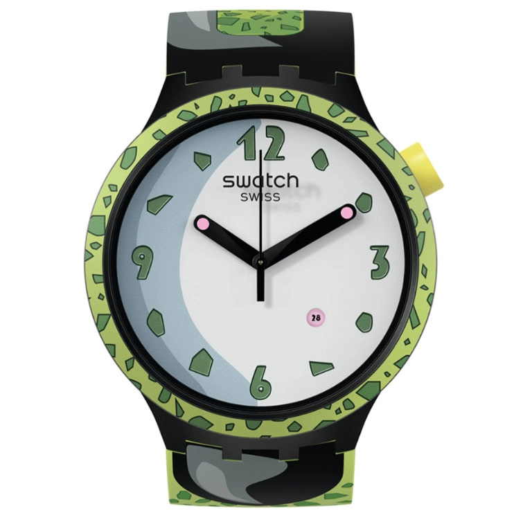 ΡΟΛΟΙ SWATCH SB01Z401 SWATCH Cell X Swatch Multicolor Silicone Strap