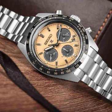 ΡΟΛΟΙ SEIKO SSC817P1 SEIKO Prospex Speedtimer Solar Chronograph Silver Stainless Steel Bracelet