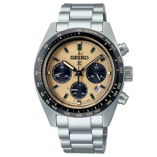 ΡΟΛΟΙ SEIKO SSC817P1 SEIKO Prospex Speedtimer Solar Chronograph Silver Stainless Steel Bracelet