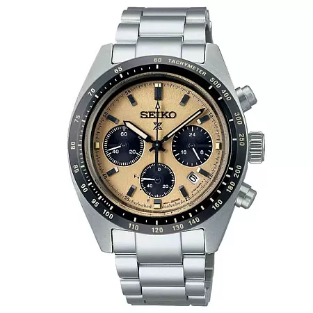 ΡΟΛΟΙ SEIKO SSC817P1 SEIKO Prospex Speedtimer Solar Chronograph Silver Stainless Steel Bracelet