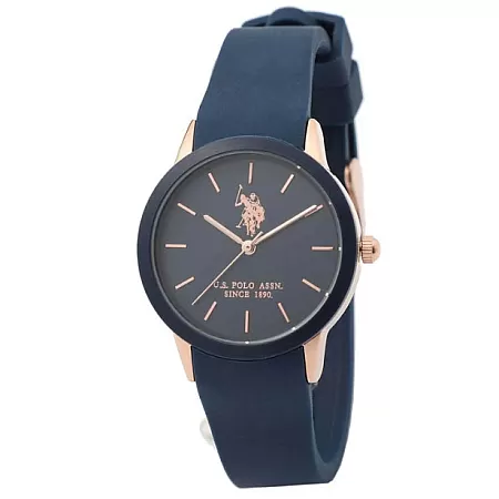 ΡΟΛΟΙ U.S. POLO  USP8155BL U.S.POLO Skyler Blue Silicone Strap