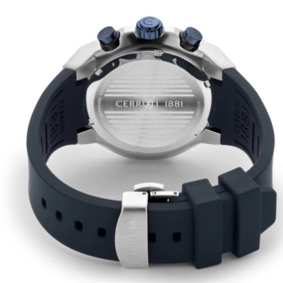ΡΟΛΟΙ CERRUTI CIWGO2206107 CERRUTI Lucardo Multifunction  Blue Silicone Strap